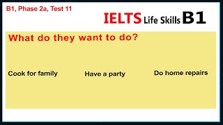 IELTS Life Skills B1 Listening Test 11 🇬🇧 [upl. by Donnie]