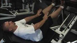 Leg Press Demo  Body Building with Will Brink [upl. by Dennard965]