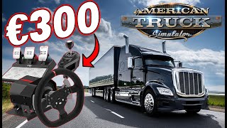 Das Beste Lenkrad für €300 PXN V10 Racing Wheel im American Truck Simulator 2 I Gameplay I Review [upl. by Mali]