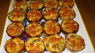 Cách làm Mini Quiches thịt Ham nổi tiếng của Pháp [upl. by Thorr916]