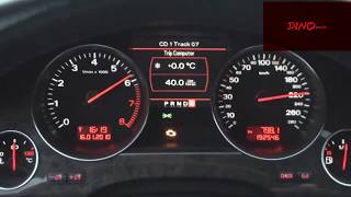 Audi A8 L W12 60 Acceleration  top speed [upl. by Shorter]