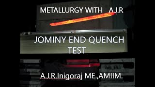 JOMINY END QUENCH TEST [upl. by Kos]