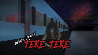 KISAH HANTU JEPANG TEKE TEKE  HORROR MOVIE SAKURA SCHOOL SIMULATOR [upl. by Elke]