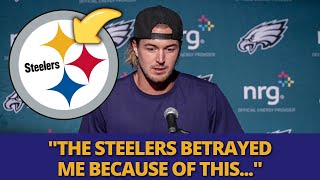 URGENT PICKETT REVEALS SHOCKING STEELERS PROMISE BEFORE DEPARTURE LOOK AT THIS STEELERS NEWS [upl. by Gnoix]