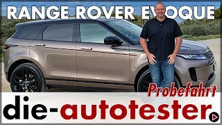 Range Rover Evoque  Probefahrt im Land Rover Kompakt SUV  2019  MJ 2020  Test  Review  Deutsch [upl. by Hara899]