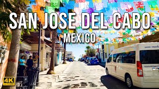 San Jose Del Cabo Art District Drive 4K  Los Cabos  Baja California Sur  Mexico [upl. by Enihpets]