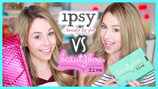 Unboxing Ipsy vs BeautyBox 5  January  eleventhgorgeous [upl. by Notgnihsaw]