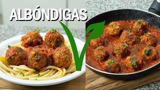 ALBÓNDIGAS VEGANAS🌱 albóndigas de soja texturizada  NO SE DESARMAN [upl. by Cita]