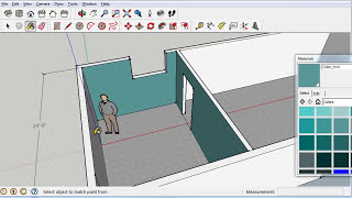 Sketchup Basement Tutorial part1 [upl. by Eyar]