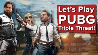 PUBG Triple Threat with Aoife Ian and Johnny  Lets Play PUBG [upl. by Buchalter]