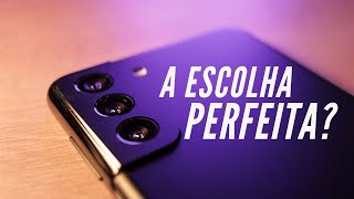 Análise do Galaxy S21 Plus após 2 meses  Vale a pena Opinião honesta Exynos 2100 câmera e mais [upl. by Ellmyer673]