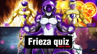 Only real Frieza fans are able to score 2020 on this quiz [upl. by Etsirhc]