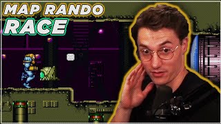 I Have No Idea  Map Rando Race  Super Metroid [upl. by Airdnassac]