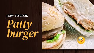 Petty Burger tasty Recipe by Mirhas Kitchen [upl. by Gaul962]