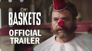 Baskets  Official Series Trailer  Zach Galifianakis Martha Kelly Louie Anderson  FX [upl. by Henry]