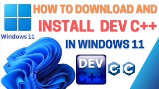 how to download and install dev c in windows 11  Complete Installation Guide 2024 [upl. by Carling]