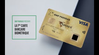 BNP Paribas présente la 1ère carte bancaire biométrique  Version Longue [upl. by Nallac456]