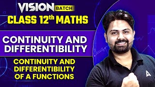 Continuity and Differentibility Class 12 Maths  by Shashank Sir [upl. by Wincer]