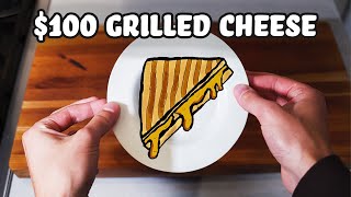 1 vs 100 Grilled Cheese [upl. by Aretahs]