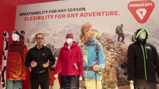 PrimaLoft Gold Insulation Active  Interview With Jochen Lagemann ISPO 2016 [upl. by Grayson]