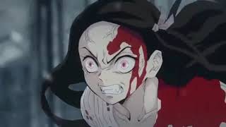 Nezuko Protects Tanjiro from Giyu Tomioka  Demon Slayer [upl. by Adlitam413]