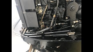 how to install throttle and gear selector cables on a boat [upl. by Nygem]