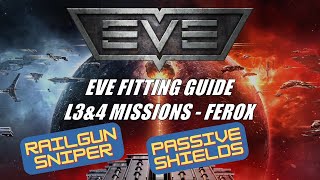 EVE Fitting Guide L34 Security Missions  Ferox [upl. by Aicnilav]