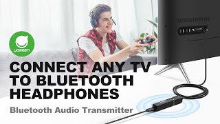 How to pair bluetooth headphones to bluetooth transmitter ugreen [upl. by Leicester]