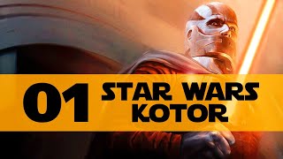 Star Wars KOTOR Gameplay Walkthrough Part 1 Lets Play Knights of the Old Republic [upl. by Bouton]