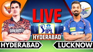 IPL 2024 Live SRH vs LSG Match 57  IPL Live Score amp Commentary  Hyderabad vs Lucknow Live Match [upl. by Atsev]