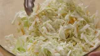 How to Make Restaurant Style Coleslaw  Salad Recipe  Allrecipescom [upl. by Shepley]