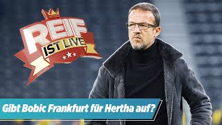 FlickGrummeln beim FC Bayern  Gibt Bobic Frankfurt für Hertha auf Reif ist Live [upl. by Adnohsar145]