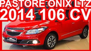 PASTORE Chevrolet Onix LTZ 2014 Vermelho Pepper aro 15 MT5 FWD 14 SPE4 106 cv 139 kgfm ONIX [upl. by Akienat]