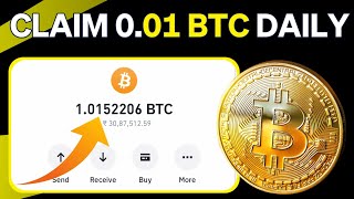 Claim 001BTC for free 😳💯  BTC faucet site  BTC Mining Site  2023  Dyno Airdrop [upl. by Moyna401]