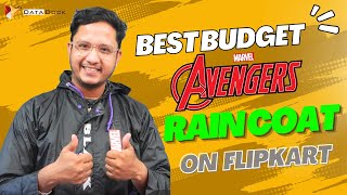 Best Budget RAINCOAT with Marvel Avengers Theme You Can Buy on Flipkart END OF SEASON SALE 2024 [upl. by Sivel]