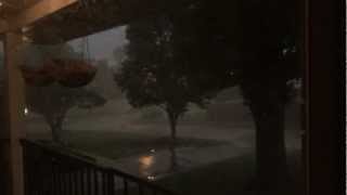 OKC Thunder Hail Storm May 29 2012 [upl. by Atineb]