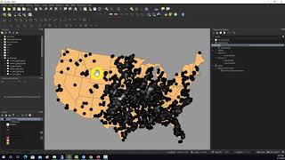 QGIS Demo 31 Kernel Density Estimation [upl. by Memory]