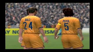 FIFA 08 PS2  Modo Carrera 50 Gameplay HD [upl. by Afira]