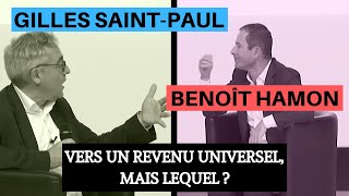 Benoît Hamon amp Gilles SaintPaul  Vers un revenu universel mais lequel [upl. by Sanders]