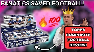 PRODUCT OF THE DECADE 2023 TOPPS COMPOSITE FOOTBALL HOBBY BOX REVIEW [upl. by Hutton]