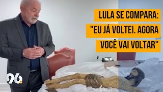 LULA FALA COM IMAGEM DE CRISTO “VOLTEI AGORA VOCÊ VAI VOLTAR” [upl. by Rakso641]