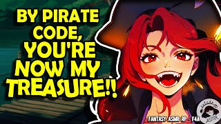 YARRR You’re Held Captive by a Yandere Pirate⚓Yandere Girl Kidnaps You ASMR RP Binaural F4A [upl. by Wehttam]