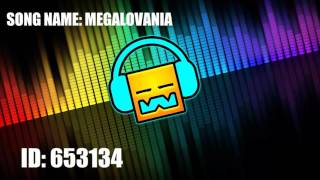 Geometry Dash Music  Megalovania  Djjaner 653134 [upl. by Jude]