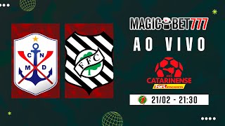 JOGO COMPLETO MARCÍLIO DIAS X FIGUEIRENSE  8ª RODADA  CATARINENSE 2024 [upl. by Asoj]