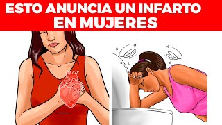 9 Síntomas de un infarto en mujeres que no debes ignorar y cuando acudir a urgencias [upl. by Pestana]