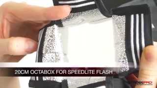 20cm Octabox for Speedlite Flash [upl. by Rosie]