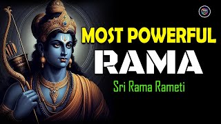 Shri Rama Rameti Rameti Mantra  POWERFUL RAMA Mantra to Remove Negative Energy  P3 Music [upl. by Suoirrad538]