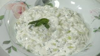 How to Make A Creamy Tzatziki Sauce [upl. by Adlay]