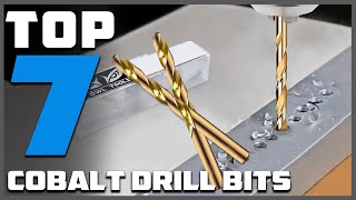 Drill Through Anything Top 7 Cobalt Bits for Ultimate Durability [upl. by Nurav979]