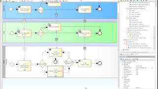 Business Process Modeling Notation with Enterprise Architect [upl. by Yardna]